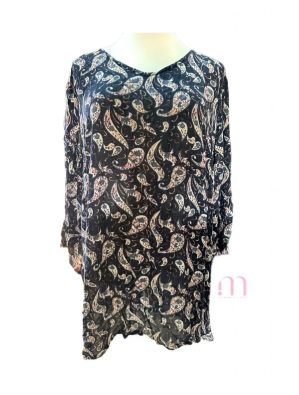 Blouse/Tunique Longue Fluide - Taille M / L