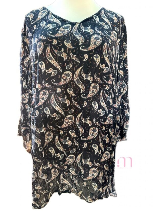 Blouse/Tunique Longue Fluide - Taille M / L - Image 5