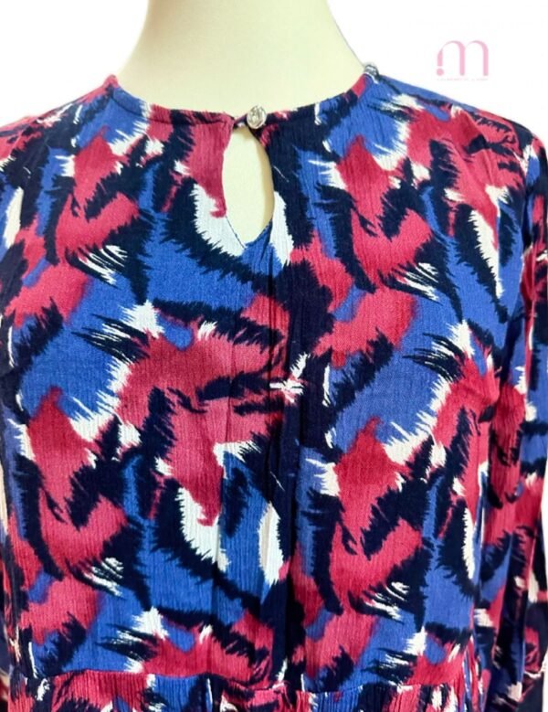 Robe Colorée Fluide - Marque ZARA - Taille M - Image 2