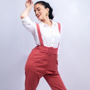 Salopette couleur saumon – Neuve avec étiquette - Taille XS / S / M 