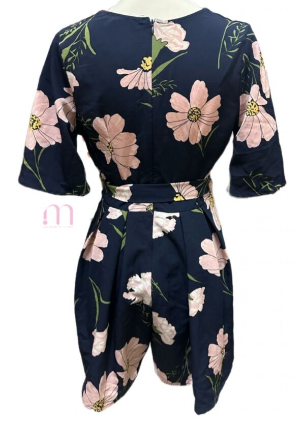 Combi-Short effet Robe Fleurie - Taille S - Image 5