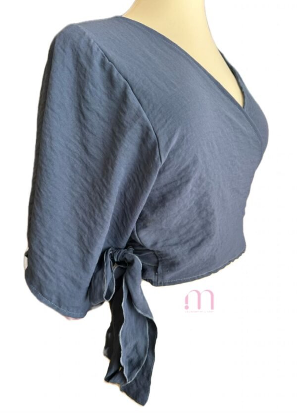 Cache-coeur Bleu - Taille M/L - Image 2