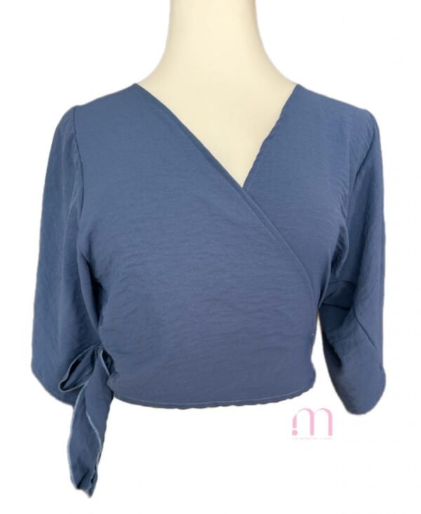 Cache-coeur Bleu - Taille M/L - Image 5