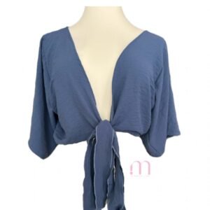 Cache-coeur Bleu - Taille M/L