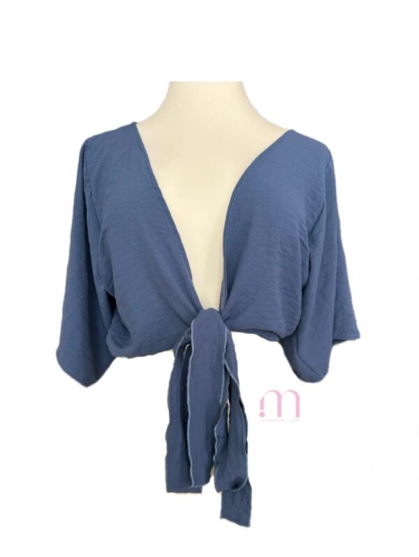Cache-coeur Bleu - Taille M/L
