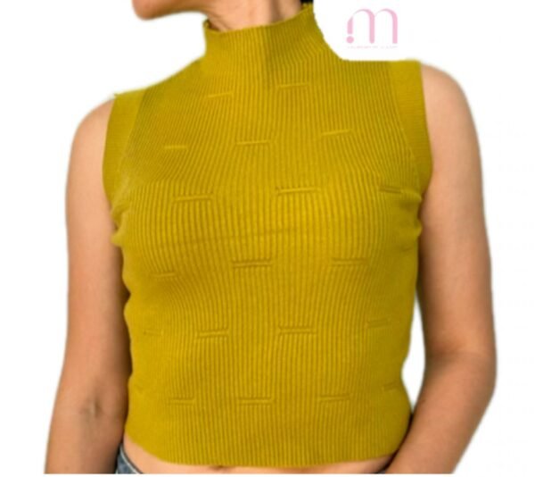 Haut Olive - Taille XS / S - Image 4