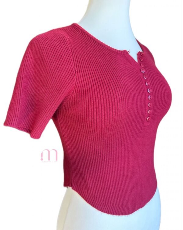 Haut Bordeaux - Taille S/M - Image 2