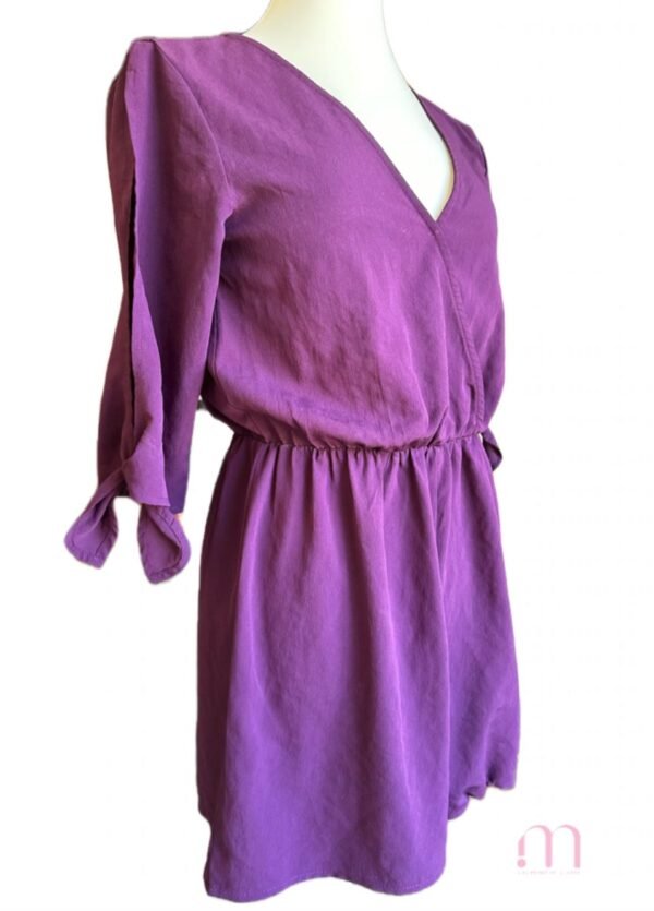 Combi Short Violet Manches Fendues - Taille M - Image 5