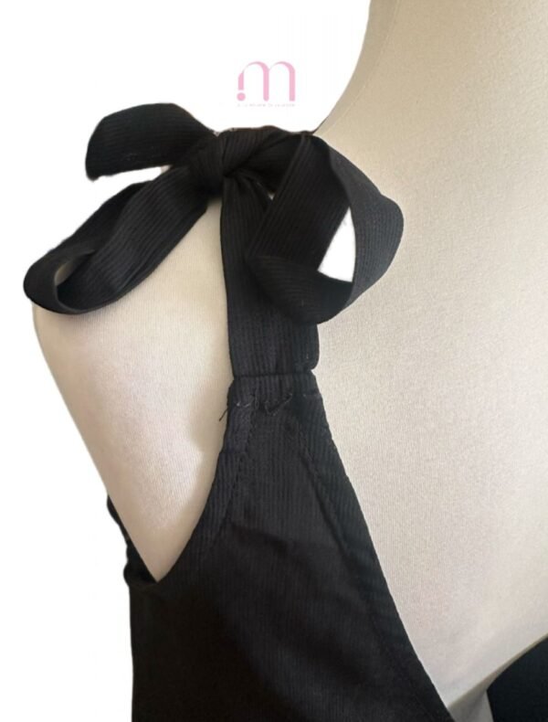 Combi-pantalon transparente noire - Taille M - Image 2