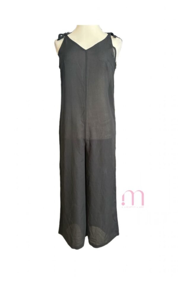 Combi-pantalon transparente noire - Taille M - Image 5