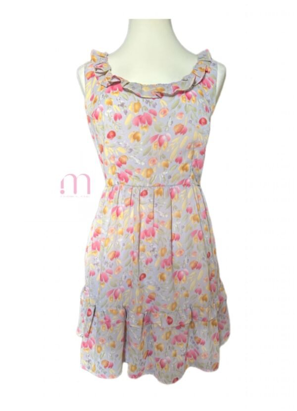 Robe fleurie à volants – Taille XS/S - Image 6