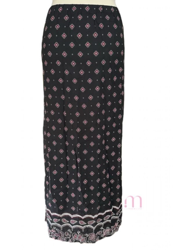 Jupe longue fleurie fendue – Taille XS/S - Image 4