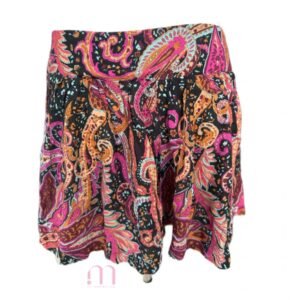 Short fluide imprimé tropical – Bershka - Taille S