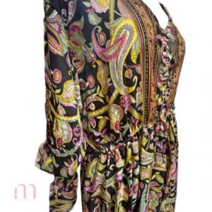 Alternative view of Robe longue bohème imprimée - Taille M / L 