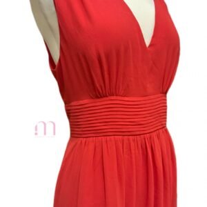 Alternative view of Robe longue rouge élégance - Taille M 