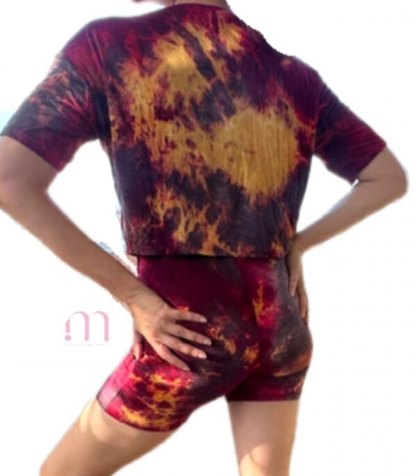 Set t-shirt & short fluide – Taille S - Image 3