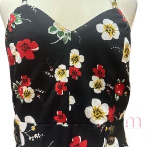 Alternative view of Combi short à Fleurs - Taille S