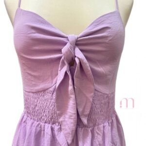 Alternative view of Robe mauve - Taille S/M