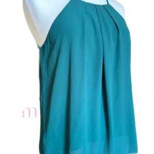 Alternative view of Blouse légère à fines bretelles – Vert chic - Taille S