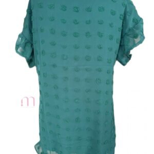 Alternative view of Robe Verte Fluide - Taille S / M