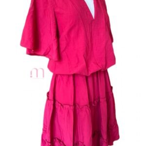 Alternative view of Robe Bordeau - Taille S