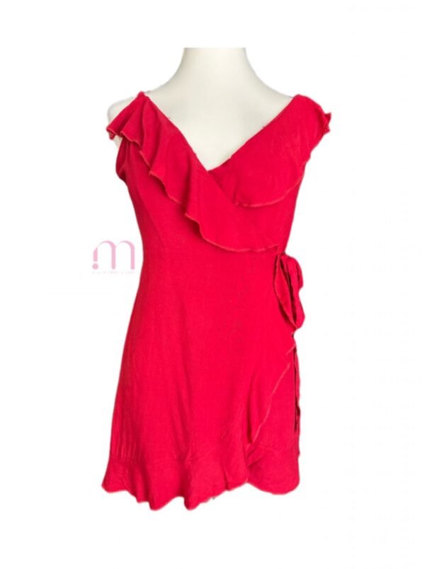 Robe Courte Rouge - Taille XS