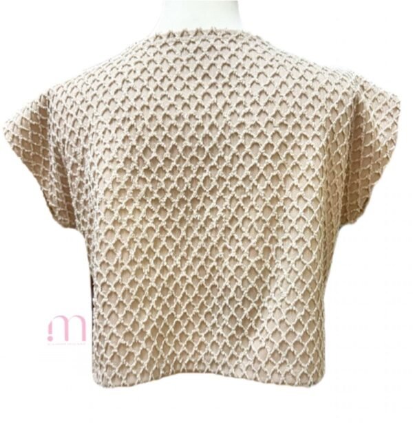 Haut Beige Relief - Taille S - Image 4