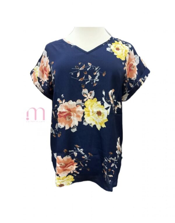 Blouse à Fleurs - Taille S