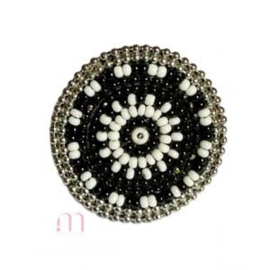 Alternative view of Bague ronde Perles