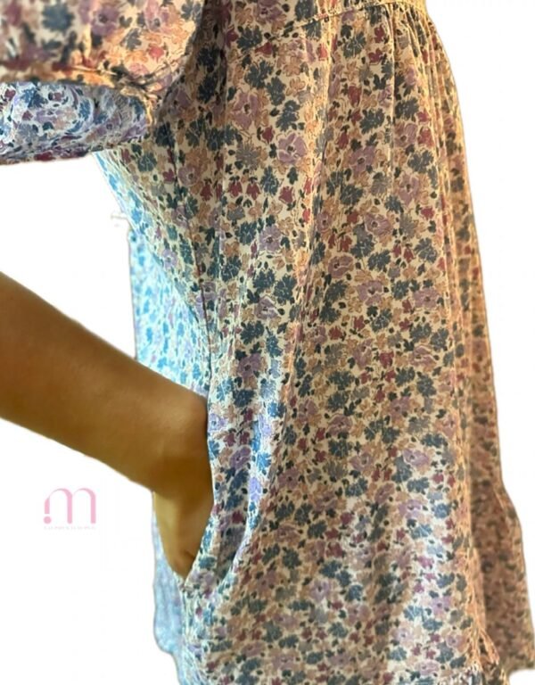 Robe à Fleurs avec Poches - Taille M/L - Image 4