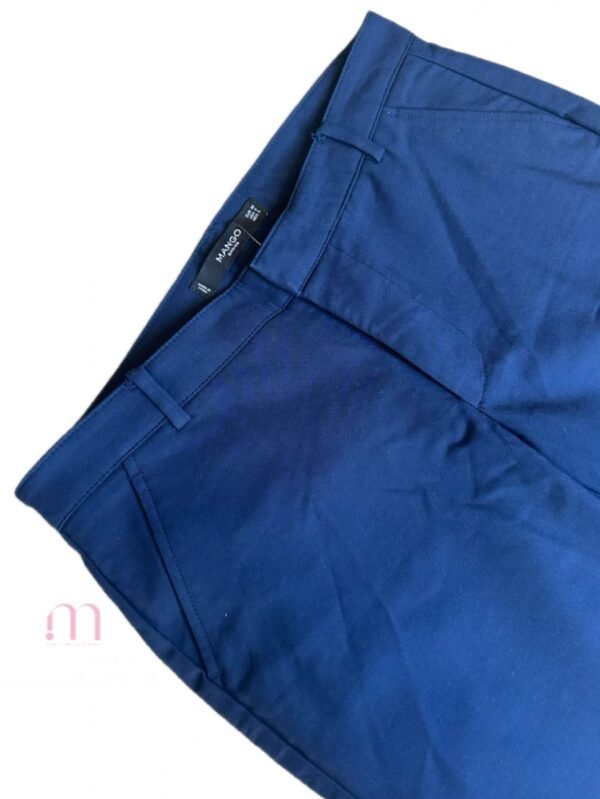 PantaCourt Bleu foncé - MANGO - Taille 38