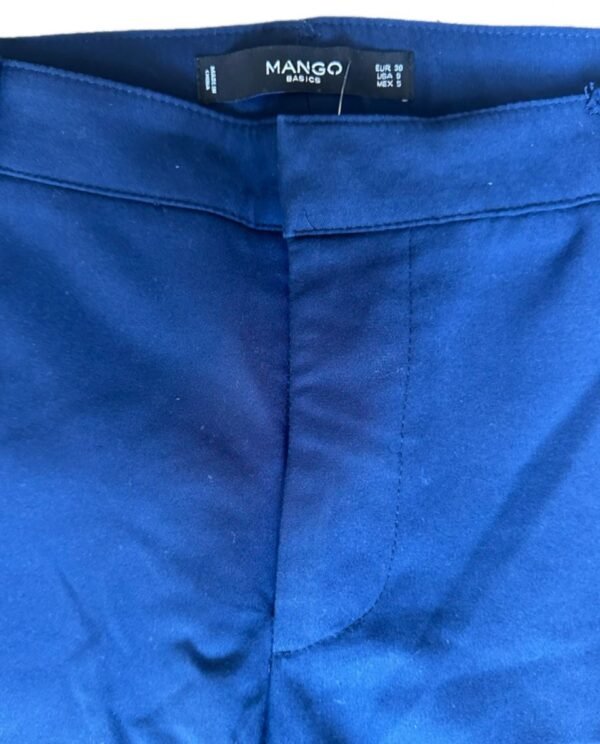 PantaCourt Bleu foncé - MANGO - Taille 38 - Image 5