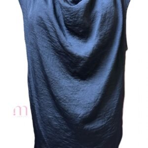 Alternative view of Blouse Bleu Nuit - ZARA - Taille XL