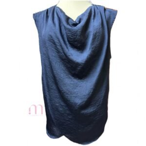 Blouse Bleu Nuit - ZARA - Taille XL
