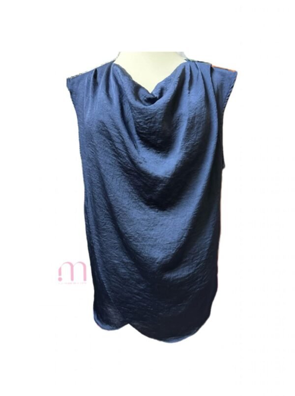 Blouse Bleu Nuit - ZARA - Taille XL