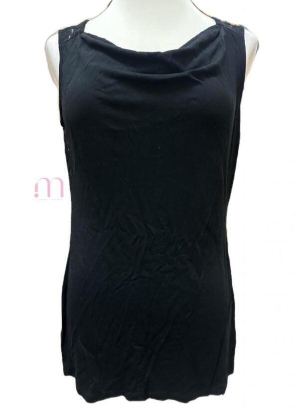 Haut Noir à Dentelle - Marque ESPRIT - Taille L/XL - Image 5