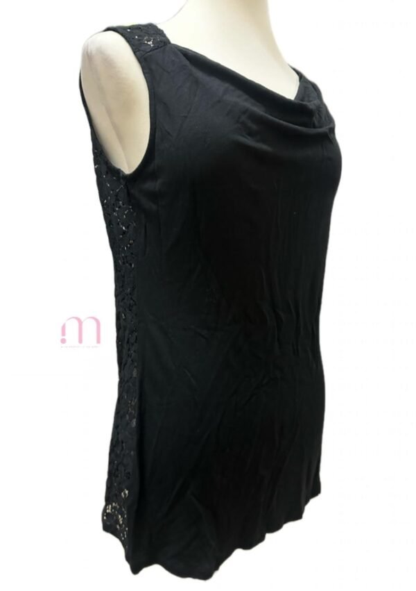 Haut Noir à Dentelle - Marque ESPRIT - Taille L/XL - Image 4