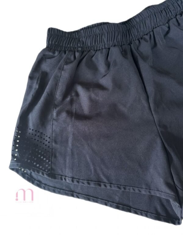 Short Noir SportWear - Taille XS / S - Image 2