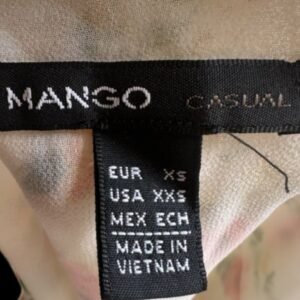 Alternative view of Haut à Fleurs - Mango - Taille XS
