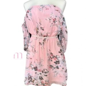 Robe Rose à Fleurs - Taille S /EU 36