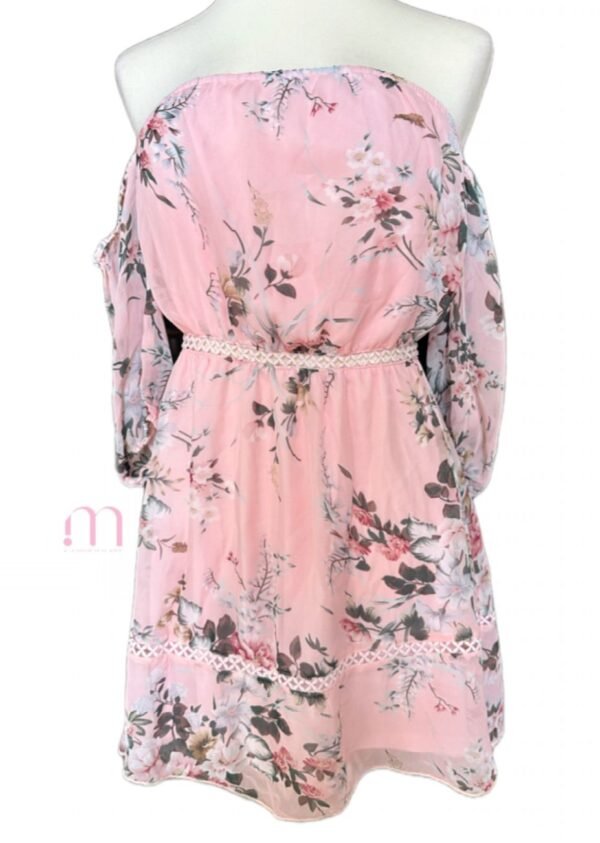 Robe Rose à Fleurs - Taille S /EU 36 - Image 4