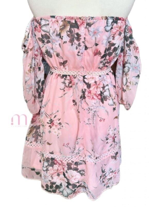 Robe Rose à Fleurs - Taille S /EU 36 - Image 5