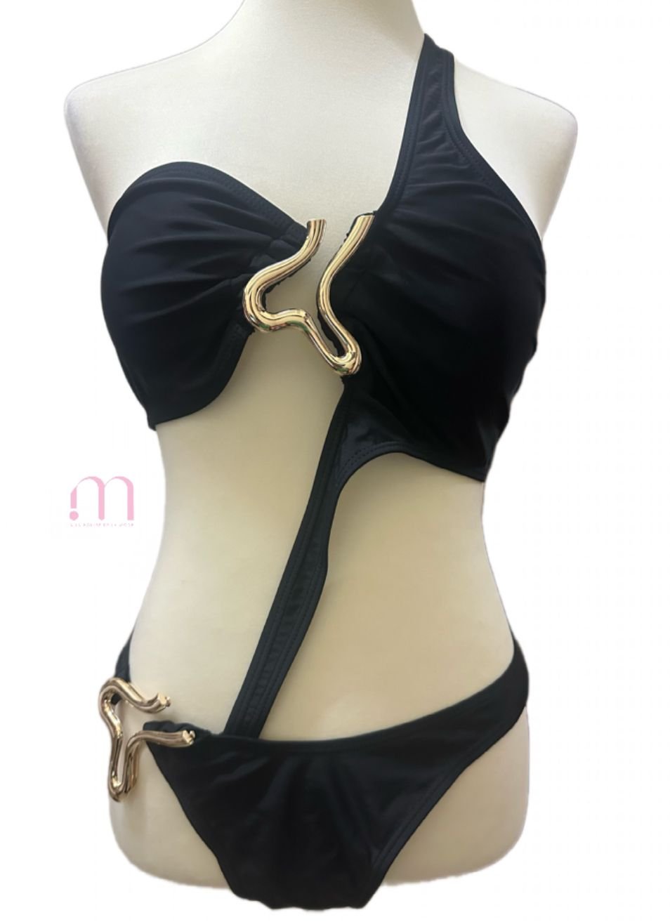 Maillot de Bain NEUF une pièce Noir - Taille L - Image 5