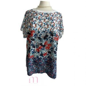 Tee-Shirt Neuf à Fleurs - Neuf - Taille L/XL