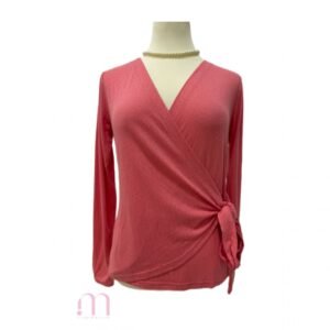 Haut corail style Cache Coeur - NEUF - Taille M
