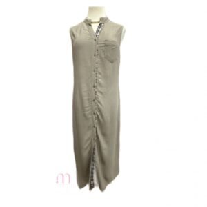Robe Longue Taupe - Taille Xs/S