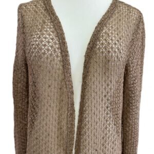 Alternative view of Gilet Camel Transparent- Taille S/M/L