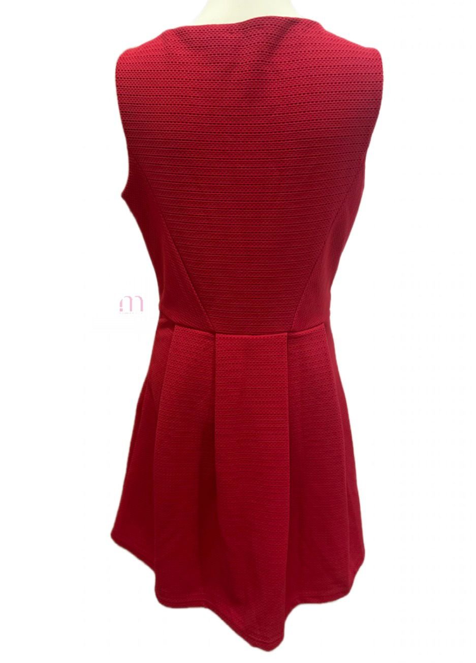Robe Rouge - Marque cache-cache- Taille 42/M - Image 3